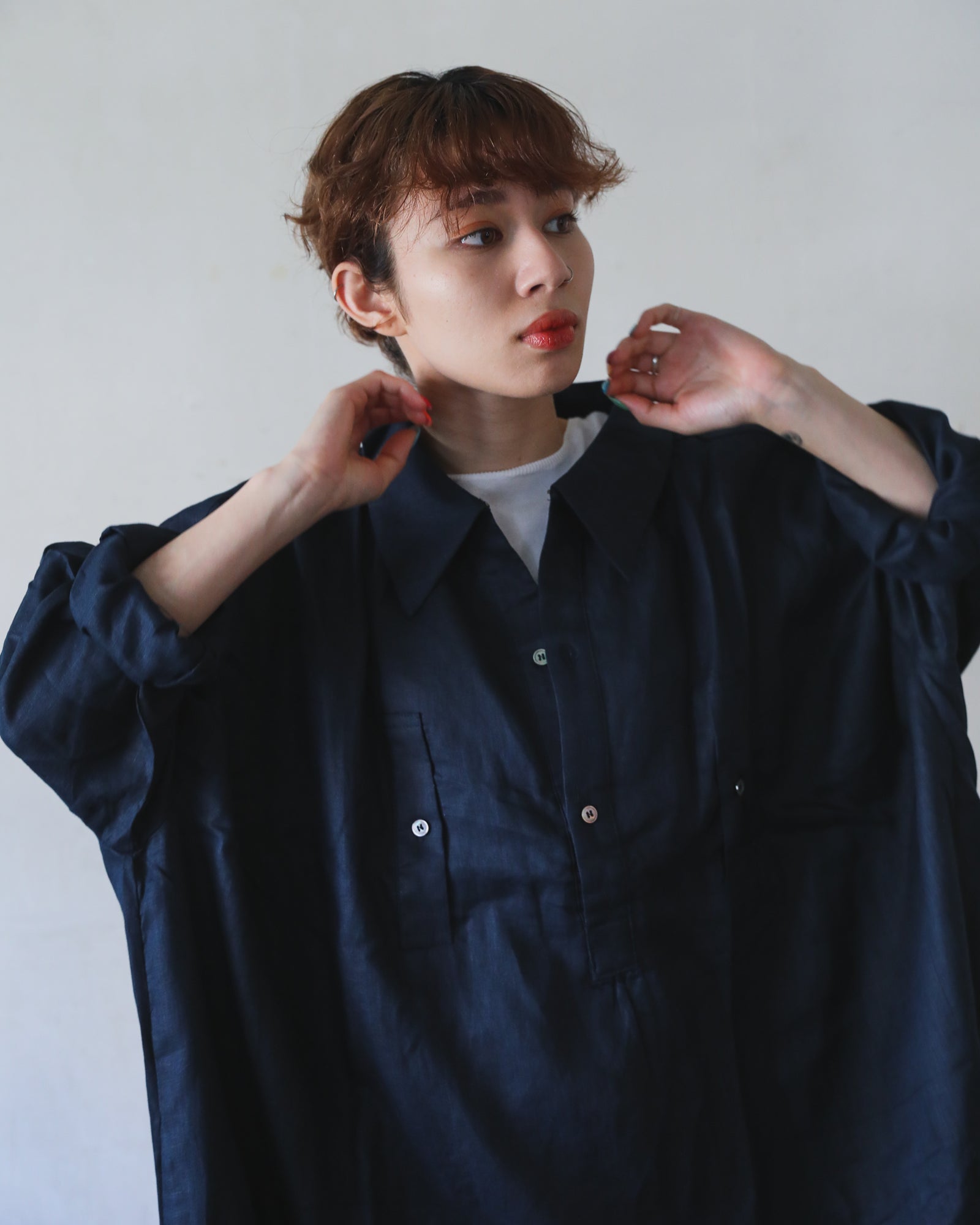 THE FACTORY(ザ ファクトリー) | リラックスリネン | ワークシャツ