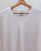 Vネックボリュームチュニック| ウールカシミア