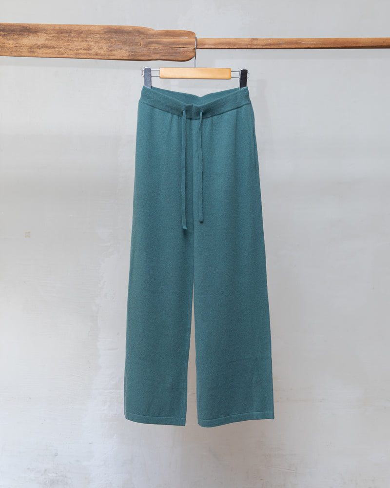 ストレートニットパンツ| ウールカシミア