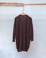 オーバーサイズカーディガン| ウールカシミア