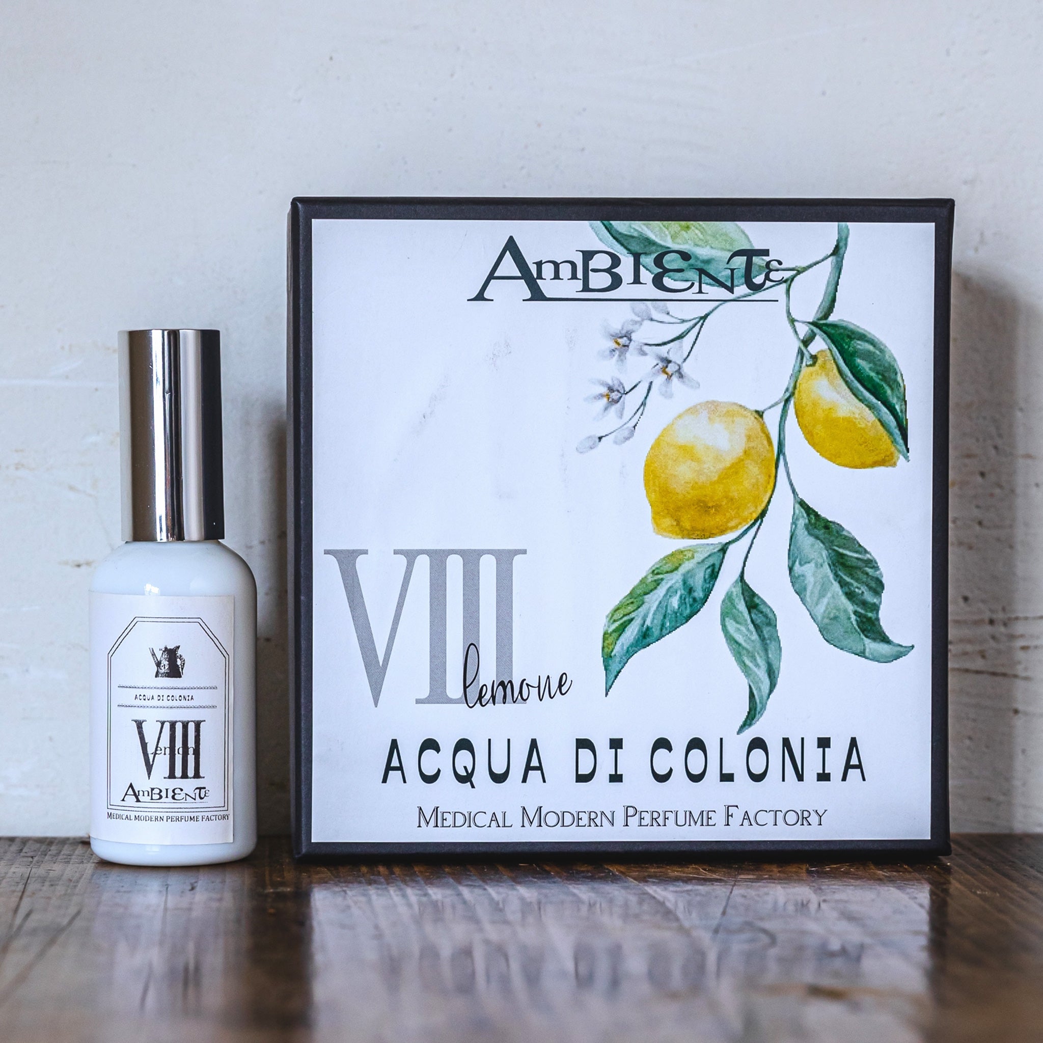 Ambiente(アンビエンテ) / Acqua di Colonia BASIC　水性香水　＃８Lemon（レモン）柑橘系 リフレッシュ